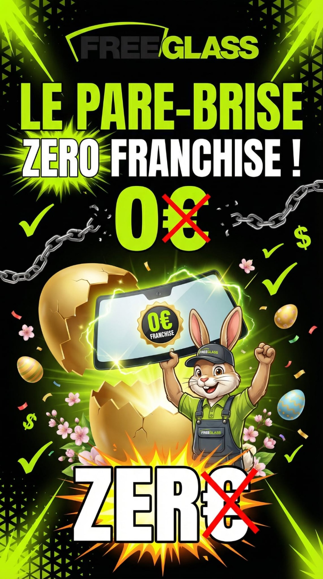 Le Pare-brise Zéro Franchise